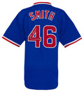 Lee Smith Signed Blue Custom Baseball Jersey w/7x All Star - SMIJRY100 - Lee Smith Signed Blue Custom Baseball Jersey w/7x All Star product image