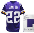 Harrison Smith Signed Purple Custom Football Jersey w/Harry the Hitman - SMIJRY341 - Harrison Smith Signed Purple Custom Football Jersey w/Harry the Hitman product image