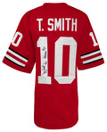 Troy Smith Signed Red Custom College Football Jersey w/Heisman'06 - SMIJRY351 - Troy Smith Signed Red Custom College Football Jersey w/Heisman'06 product image
