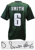 Devonta Smith Signed Green Custom Football Jersey (Beckett) - SMIJRY361 - Devonta Smith Signed Green Custom Football Jersey (Beckett) product image