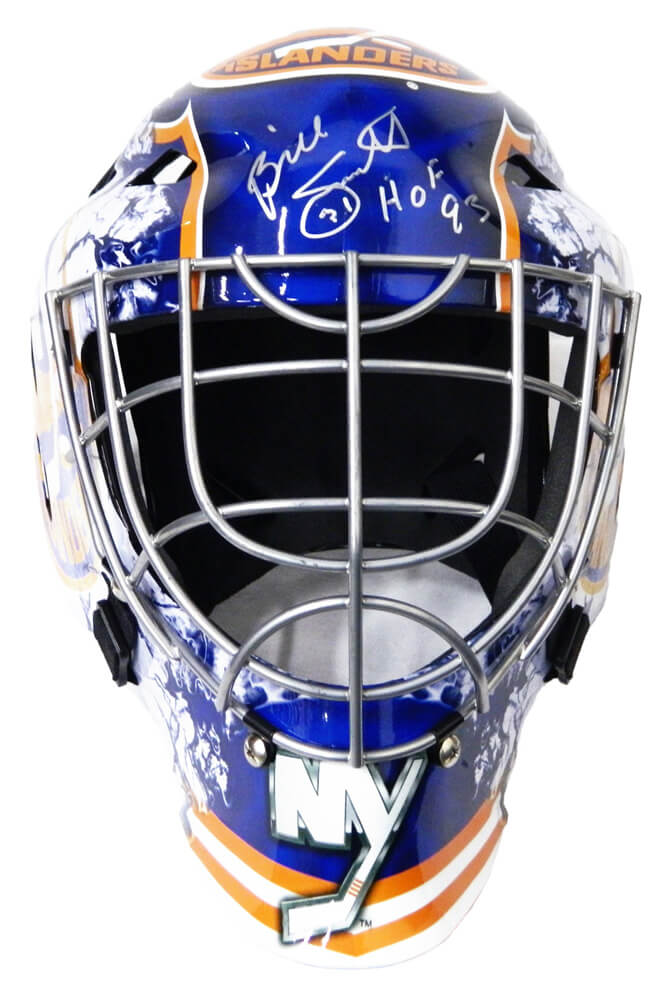 Billy Smith Signed New York Islanders Hockey Goalie Mask w/HOF'93 - SMIMAS400 - Billy Smith Signed New York Islanders Hockey Goalie Mask w/HOF'93 product image