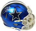 Emmitt Smith Signed Dallas Cowboys Blaze Riddell Speed Mini Helmet - SMIMIN301 - Emmitt Smith Signed Dallas Cowboys Blaze Riddell Speed Mini Helmet product image