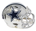 Emmitt Smith Signed Dallas Cowboys Chrome Riddell Speed Mini Helmet - SMIMIN302 - Emmitt Smith Signed Dallas Cowboys Chrome Riddell Speed Mini Helmet product image