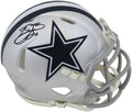 Emmitt Smith Signed Dallas Cowboys Riddell Speed Mini Helmet - SMIMIN306 - Emmitt Smith Signed Dallas Cowboys Riddell Speed Mini Helmet product image