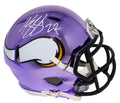Harrison Smith Signed Minnesota Vikings Chrome Riddell Speed Mini Helmet - SMIMIN321 - Harrison Smith Signed Minnesota Vikings Chrome Riddell Speed Mini Helmet product image