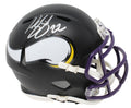 Harrison Smith Signed Minnesota Vikings Flat Black Matte Riddell Speed Mini Helmet - SMIMIN322 - Harrison Smith Signed Minnesota Vikings Flat Black Matte Riddell Speed Mini Helmet product image