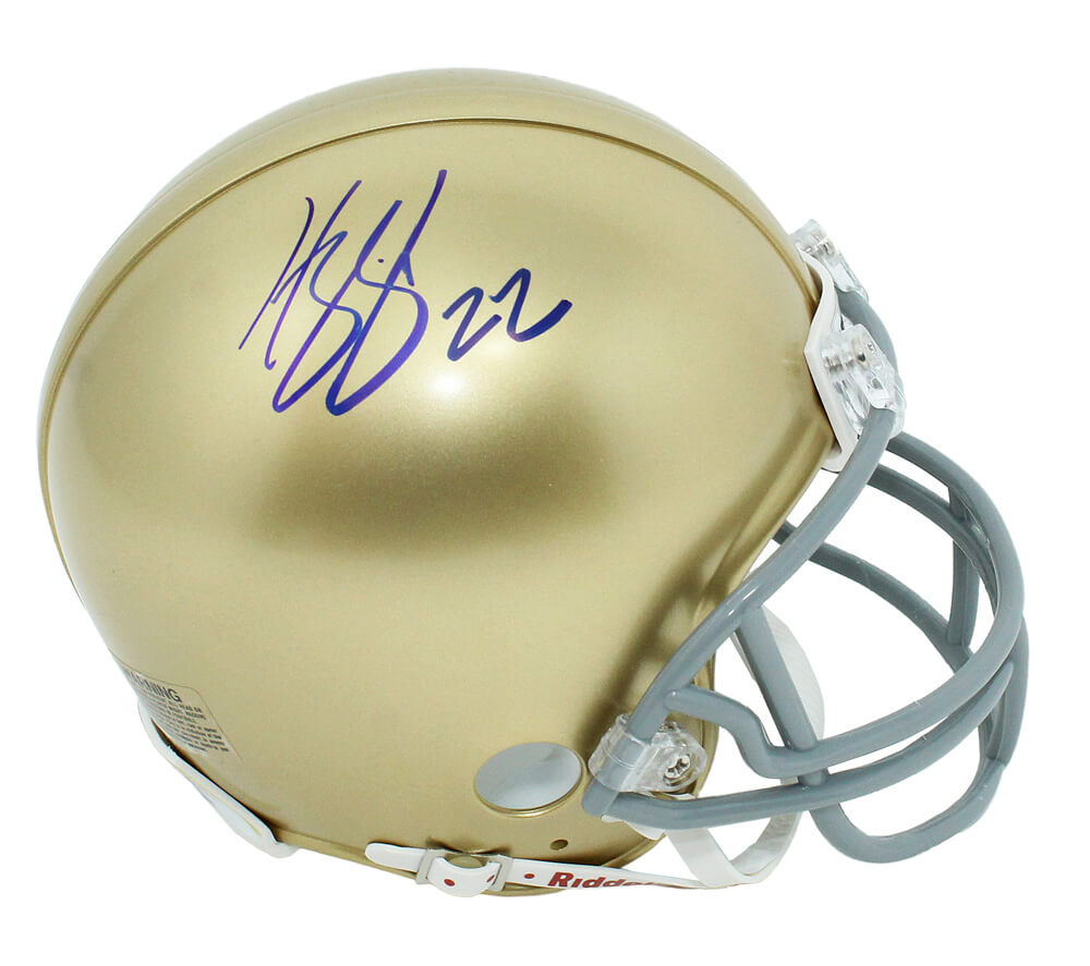 Harrison Smith Signed Notre Dame Riddell Mini Helmet - SMIMIN323 - Harrison Smith Signed Notre Dame Riddell Mini Helmet product image
