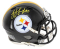 JuJu Smith Schuster Signed Pittsburgh Steelers Riddell Speed Mini Helmet (In Yellow) - SMIMIN342 - JuJu Smith Schuster Signed Pittsburgh Steelers Riddell Speed Mini Helmet (In Yellow) product image