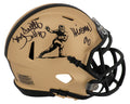 Troy Smith Signed Heisman Trophy Logo Gold Riddell Speed Mini Helmet w/Heisman'06 - SMIMIN373 - Troy Smith Signed Heisman Trophy Logo Gold Riddell Speed Mini Helmet w/Heisman'06 product image