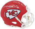 Neil Smith Signed Kansas City Chiefs Riddell Speed Mini Helmet w/6x Pro Bowl - SMIMIN380 - Neil Smith Signed Kansas City Chiefs Riddell Speed Mini Helmet w/6x Pro Bowl product image