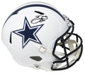 Emmitt Smith Signed Dallas Cowboys Flat White Matte Riddell Speed Full Size Replica Helmet - SMIREP306 - Emmitt Smith Signed Dallas Cowboys Flat White Matte Riddell Speed Full Size Replica Helmet product image