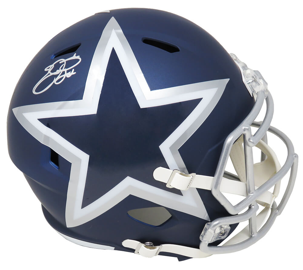 Emmitt Smith Signed Dallas Cowboys AMP Alternate Series Riddell Speed Full Size Replica Helmet - SMIREP307 - Emmitt Smith Signed Dallas Cowboys AMP Alternate Series Riddell Speed Full Size Replica Helmet product image