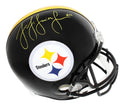 JuJu Smith Schuster Signed Pittsburgh Steelers Riddell Full Size Replica Helmet (In Yellow) - SMIREP321 - JuJu Smith Schuster Signed Pittsburgh Steelers Riddell Full Size Replica Helmet (In Yellow) product image