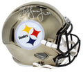 JuJu Smith Schuster Signed Pittsburgh Steelers Chrome Riddell Speed Full Size Replica Helmet - SMIREP323 - JuJu Smith Schuster Signed Pittsburgh Steelers Chrome Riddell Speed Full Size Replica Helmet product image