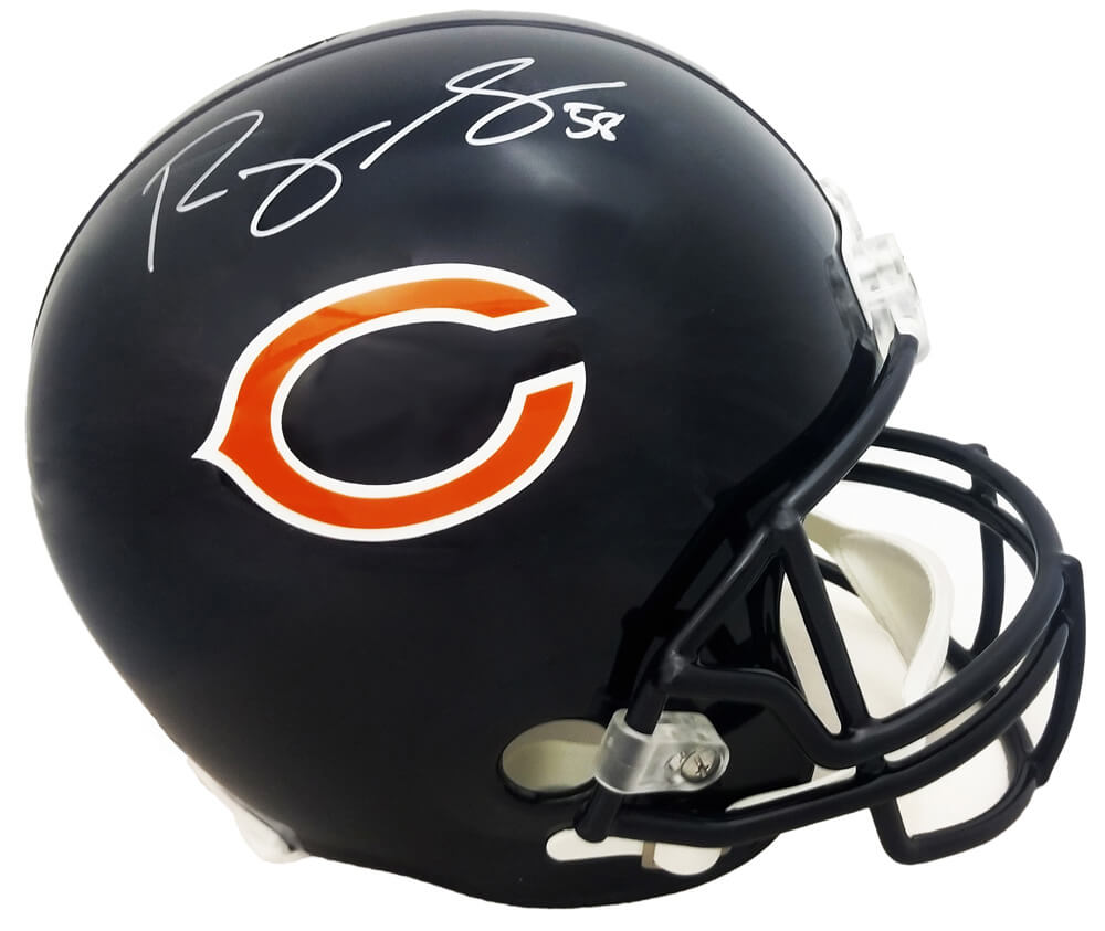 Roquan Smith Signed Chicago Bears Riddell Full Size Replica Helmet - SMIREP330 - Roquan Smith Signed Chicago Bears Riddell Full Size Replica Helmet product image