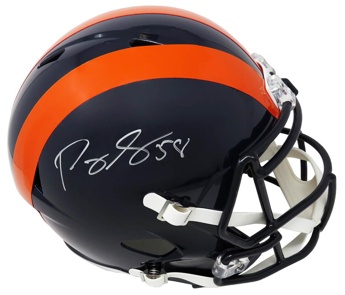 Roquan Signed Chicago Bears 1936 Throwback Tribute Riddell Speed Full Size Replica Helmet - SMIREP334 - Roquan Signed Chicago Bears 1936 Throwback Tribute Riddell Speed Full Size Replica Helmet product image