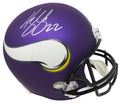 Harrison Smith Signed Minnesota Vikings Riddell Full Size Replica Helmet - SMIREP340 - Harrison Smith Signed Minnesota Vikings Riddell Full Size Replica Helmet product image