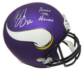 Harrison Smith Signed Minnesota Vikings Riddell Full Size Replica Helmet w/Harry the Hitman - SMIREP341 - Harrison Smith Signed Minnesota Vikings Riddell Full Size Replica Helmet w/Harry the Hitman product image
