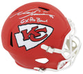 Neil Smith Signed Kansas City Chiefs Riddell Full Size Speed Replica Helmet w/6x Pro Bowl - SMIREP360 - Neil Smith Signed Kansas City Chiefs Riddell Full Size Speed Replica Helmet w/6x Pro Bowl product image