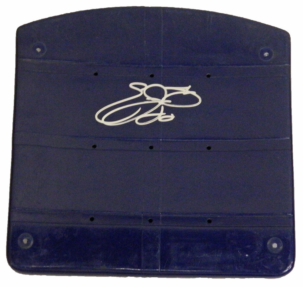 Emmitt Smith Signed Dallas Cowboys Texas Stadium Blue Stadium Seat Bottom - SMISTB300 - Emmitt Smith Signed Dallas Cowboys Texas Stadium Blue Stadium Seat Bottom product image