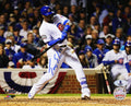 Jorge Soler Signed Chicago Cubs 2016 World Series Swinging Action 8x10 Photo - SOL08P103 - Jorge Soler Signed Chicago Cubs 2016 World Series Swinging Action 8x10 Photo product image