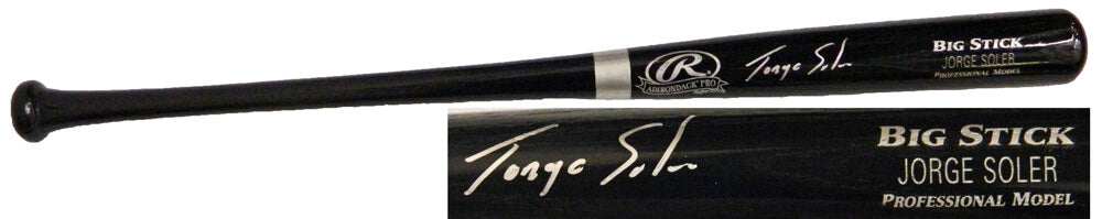 Jorge Soler Signed Rawlings Black Name Engraved Big Stick Baseball Bat - SOLBAT102 - Jorge Soler Signed Rawlings Black Name Engraved Big Stick Baseball Bat product image