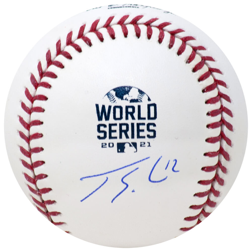 Jorge Soler Signed Rawlings Official 2021 World Series Baseball - SOLBSB109 - Jorge Soler Signed Rawlings Official 2021 World Series Baseball product image