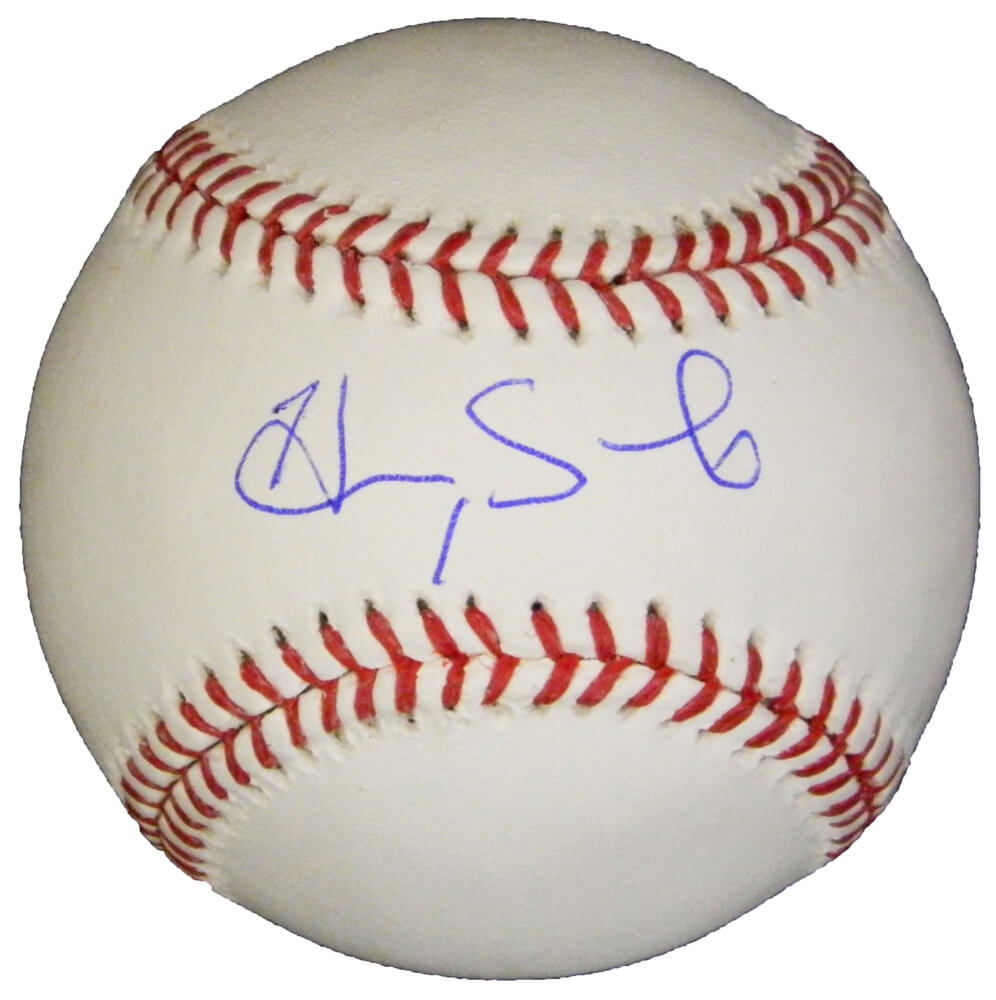 Hope Solo Signed Rawlings Official MLB Baseball - SOLBSB500 - Hope Solo Signed Rawlings Official MLB Baseball product image