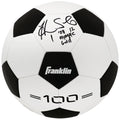 Hope Solo Signed Black & White Franklin Soccer Ball w/08, 12 Olympic Gold - SOLSCR505 - Hope Solo Signed Black & White Franklin Soccer Ball w/08, 12 Olympic Gold product image