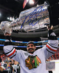 Brent Sopel Signed Blackhawks 2010 Stanley Cup Trophy 8x10 Photo - SOP08P400 - Brent Sopel Signed Blackhawks 2010 Stanley Cup Trophy 8x10 Photo product image