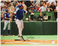 Sammy Sosa Signed Chicago Cubs Home Run Jump Celebration 16x20 Photo - SOS16P101 - Sammy Sosa Signed Chicago Cubs Home Run Jump Celebration 16x20 Photo product image