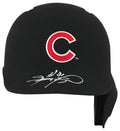 Sammy Sosa Signed Chicago Cubs Rawlings Black Matte Mini Baseball Batting Helmet - SOSMIN103 - Sammy Sosa Signed Chicago Cubs Rawlings Black Matte Mini Baseball Batting Helmet product image