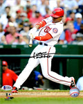 Juan Soto Signed Washington Nationals Swinging Action 8x10 Photo (Beckett) - SOT08P100 - Juan Soto Signed Washington Nationals Swinging Action 8x10 Photo (Beckett) product image