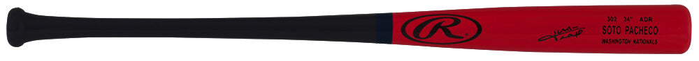 Juan Soto Signed Rawlings Red Game Model Washington Nationals Baseball Bat - (Beckett) - SOTBAT112 - Juan Soto Signed Rawlings Red Game Model Washington Nationals Baseball Bat - (Beckett) product image