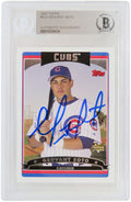 Geovany Soto Signed Chicago Cubs 2006 Topps Rookie Baseball Card #623 - (Beckett Encapsulated) - SOTCAR100 - Geovany Soto Signed Chicago Cubs 2006 Topps Rookie Baseball Card #623 - (Beckett Encapsulated) product image