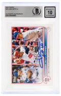 Juan Soto Signed Washington Nationals 2022 Topps Batting Average Leaders Baseball Trading Card #59  - (Beckett - Auto Grade 10) - SOTCAR111 - Juan Soto Signed Washington Nationals 2022 Topps Batting Average Leaders Baseball Trading Card #59 - (Beckett - Auto Grade 10) product image