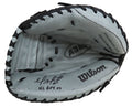 Geovany Soto Signed Wilson Silver & Black Catchers Glove w/NL ROY 08 - SOTGLV100 - Geovany Soto Signed Wilson Silver & Black Catchers Glove w/NL ROY 08 product image