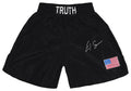 Errol Spence Jr Signed Truth Black Custom Boxing Trunks - (Beckett) - SPETRU501 - Errol Spence Jr Signed Truth Black Custom Boxing Trunks - (Beckett) product image