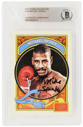 Michael (Mike) Spinks Signed 2014 Panini Golden Age Boxing Trading Card #144 - (Beckett Encapsulated) - SPICAR513 - Michael (Mike) Spinks Signed 2014 Panini Golden Age Boxing Trading Card #144 - (Beckett Encapsulated) product image