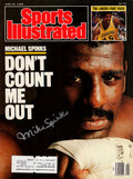 Michael (Mike) Spinks Signed Sports Illustrated June 20, 1988 Original Magazine - SPIMAG501 - Michael (Mike) Spinks Signed Sports Illustrated June 20, 1988 Original Magazine product image