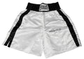 Michael (Mike) Spinks Signed Everlast White Boxing Trunks w/Jinx, HOF'94 - SPITRU511 - Michael (Mike) Spinks Signed Everlast White Boxing Trunks w/Jinx, HOF'94 product image