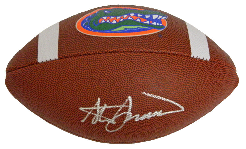 Steve Spurrier Signed Florida Gators Rawlings Full-Size Logo Football - SPUFTB301 - Steve Spurrier Signed Florida Gators Rawlings Full-Size Logo Football product image