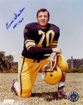 Ernie Stautner Signed Pittsburgh Steelers Kneel Pose 8x10 Photo w/HOF 1969 - STA08P320 - Ernie Stautner Signed Pittsburgh Steelers Kneel Pose 8x10 Photo w/HOF 1969 product image