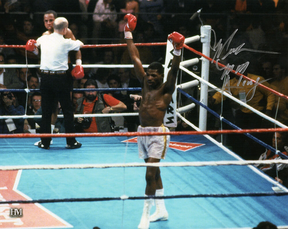 Marlon Starling Signed Boxing Arms Raised 8x10 Photo - STA08P500 - Marlon Starling Signed Boxing Arms Raised 8x10 Photo product image