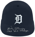 Mickey Stanley Signed Detroit Tigers Replica Souvenir Batting Helmet w/68 WS Champs - STABTH100 - Mickey Stanley Signed Detroit Tigers Replica Souvenir Batting Helmet w/68 WS Champs product image