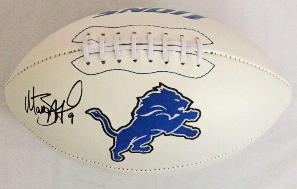 Matthew Stafford Signed Lions Logo Football - STAFTB300 - Matthew Stafford Signed Lions Logo Football product image