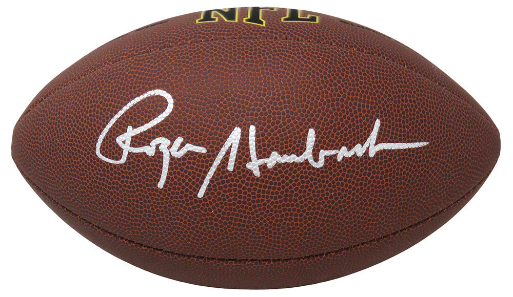 Roger Staubach Signed Wilson Super Grip Full Size NFL Football - STAFTB311 - Roger Staubach Signed Wilson Super Grip Full Size NFL Football product image