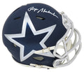 Roger Staubach Signed Dallas Cowboys AMP Alternate Riddell Speed Mini Helmet - STAMIN322 - Roger Staubach Signed Dallas Cowboys AMP Alternate Riddell Speed Mini Helmet product image