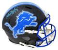 Matthew Stafford Signed Detroit Lions Flat Black Matte Riddell Full Size Replica Speed Helmet - STAREP301 - Matthew Stafford Signed Detroit Lions Flat Black Matte Riddell Full Size Replica Speed Helmet product image