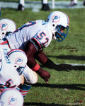 Dwight Stephenson Signed Miami Dolphins White Jersey Action 16x20 Photo w/HOF'98 - STE16P310 - Dwight Stephenson Signed Miami Dolphins White Jersey Action 16x20 Photo w/HOF'98 product image